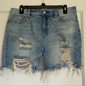 We The Free Skirt | Denim | Size 29
